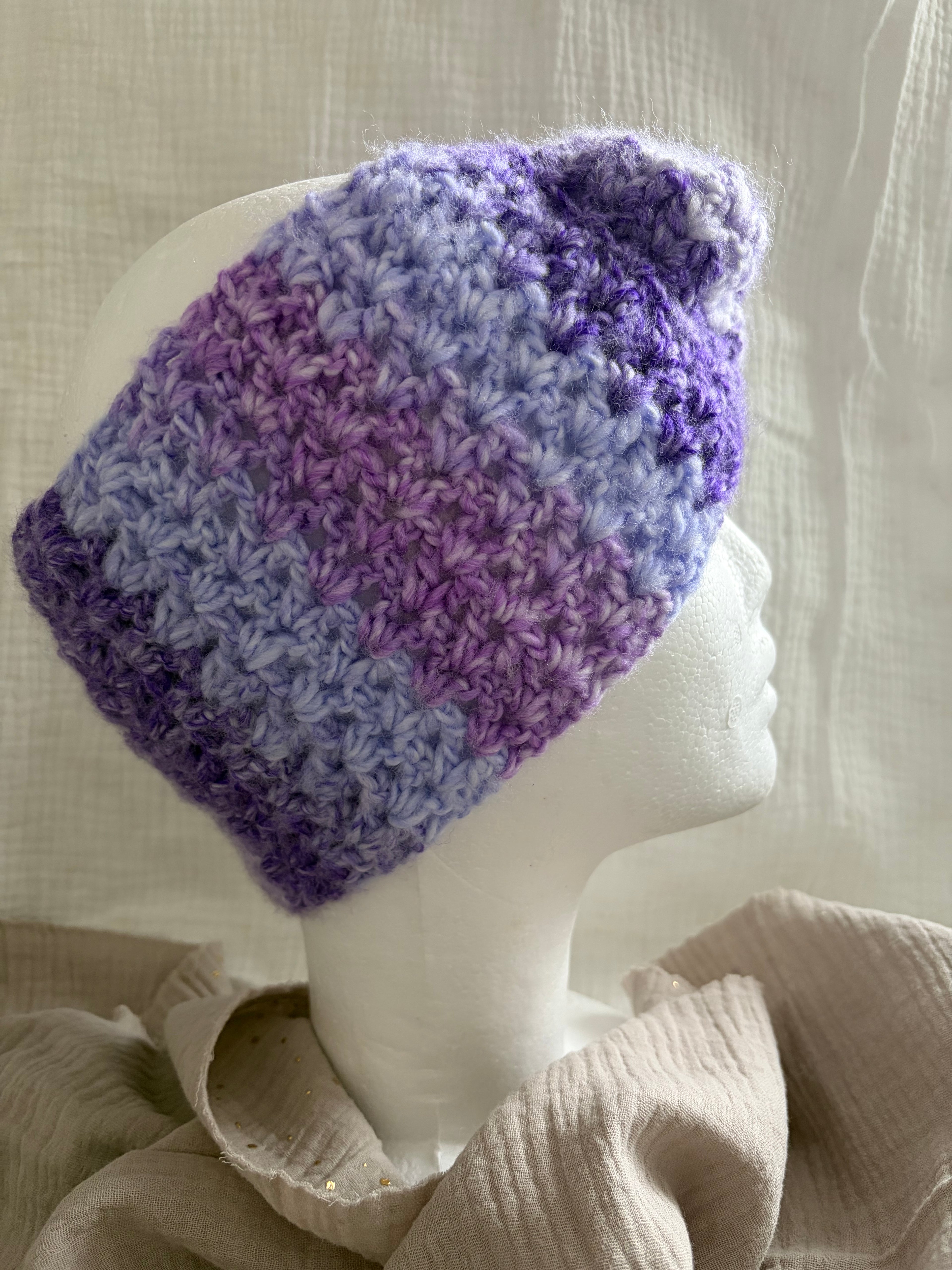 Stirnband Lavendeltraum