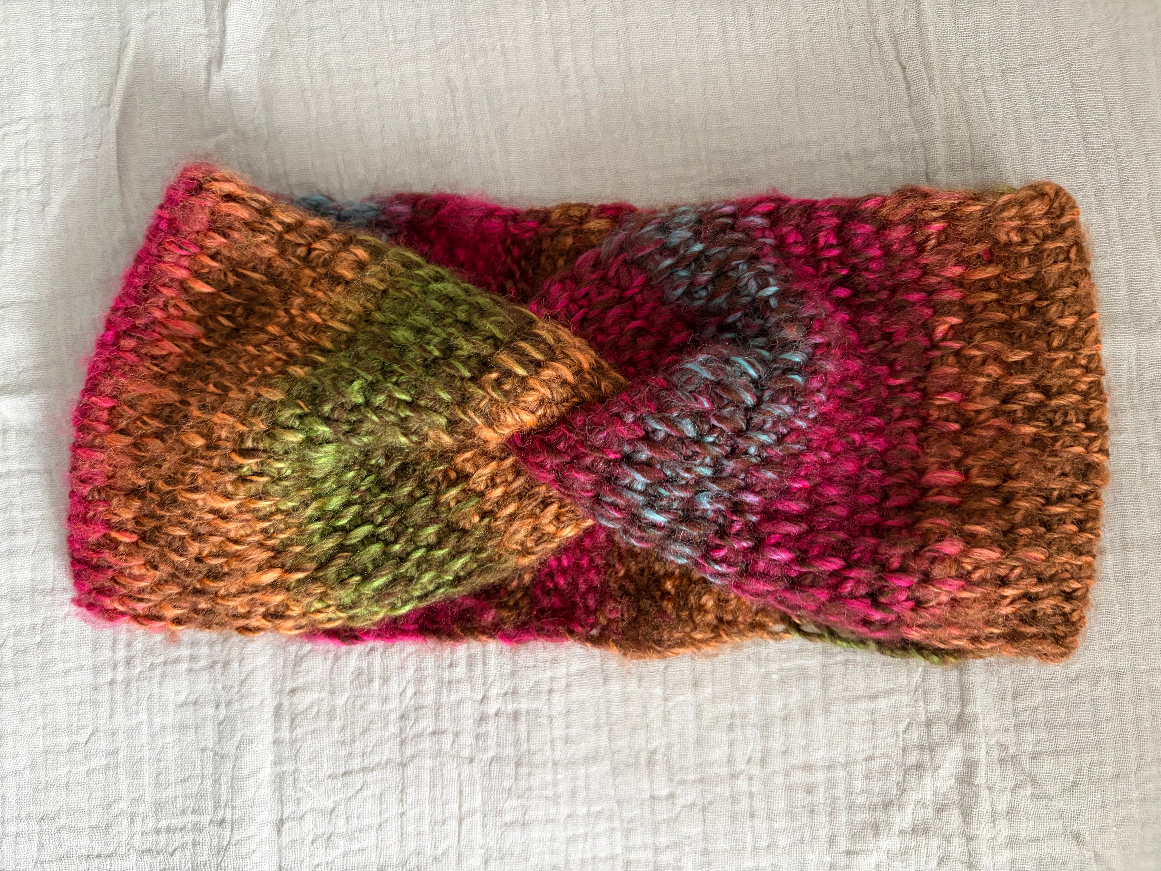 Stirnband Herbstlaub