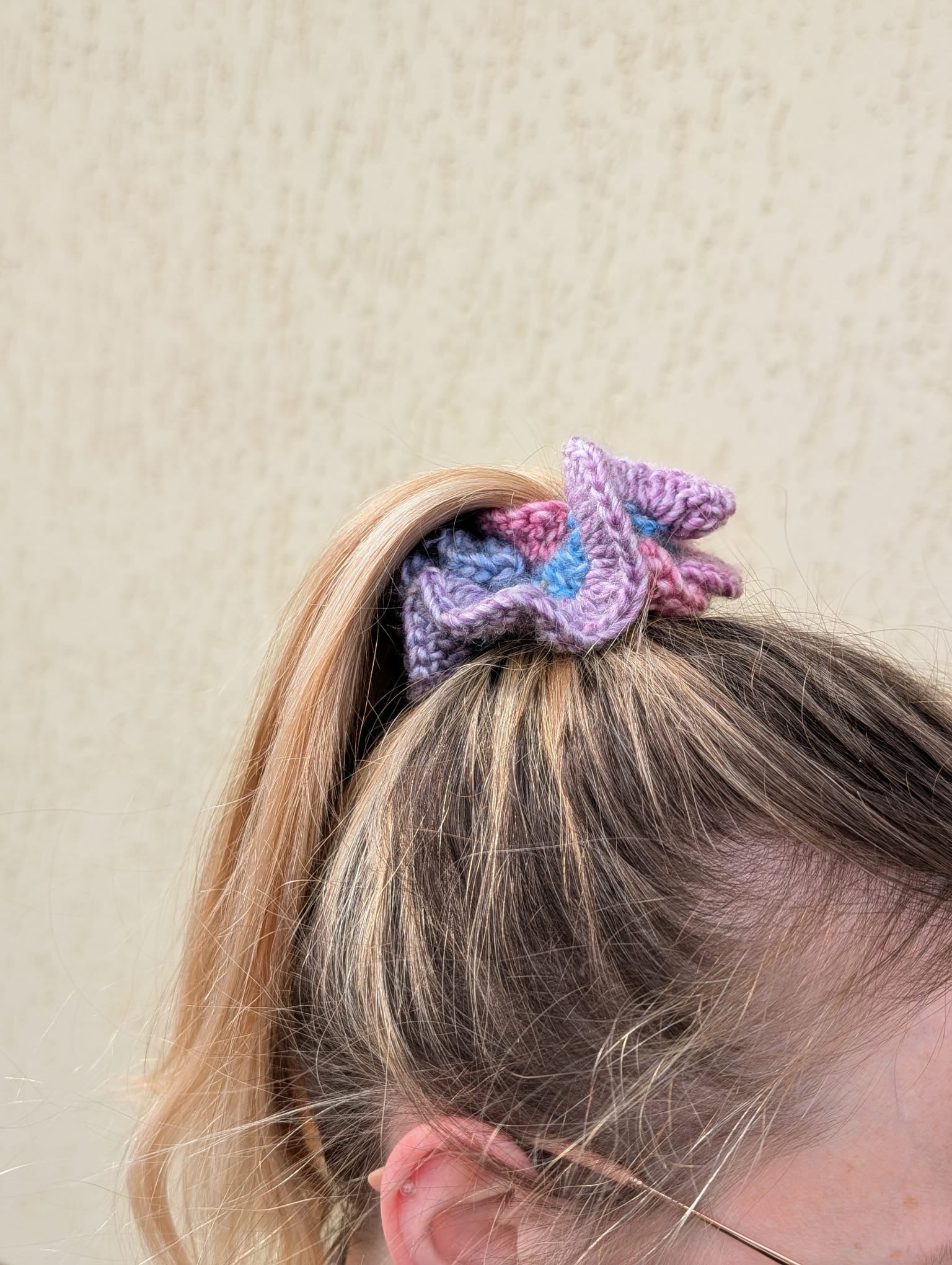 Scrunchie Lavender Sky