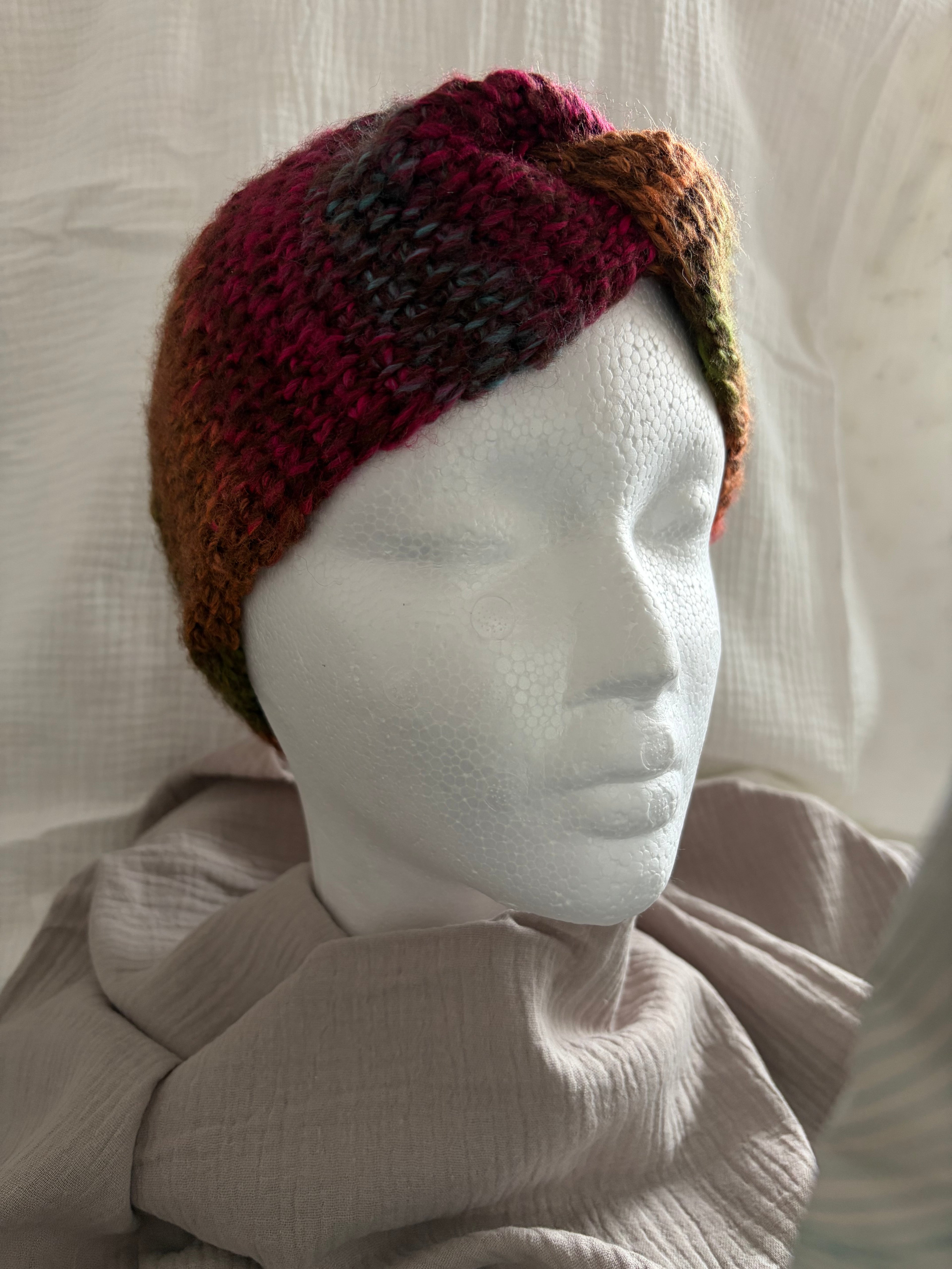 Stirnband Herbstlaub