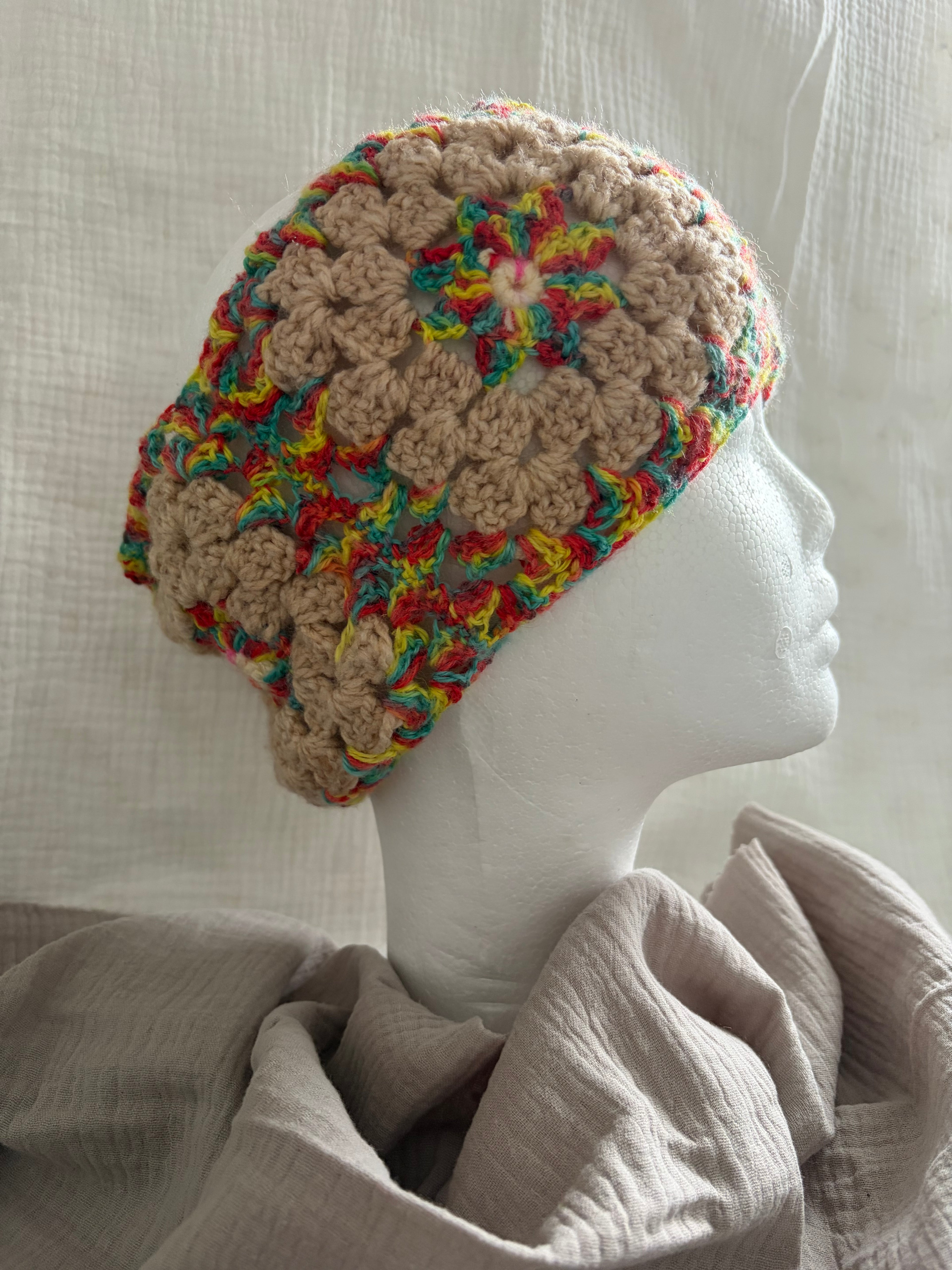 Stirnband Farbenfrohe Blütenzeit