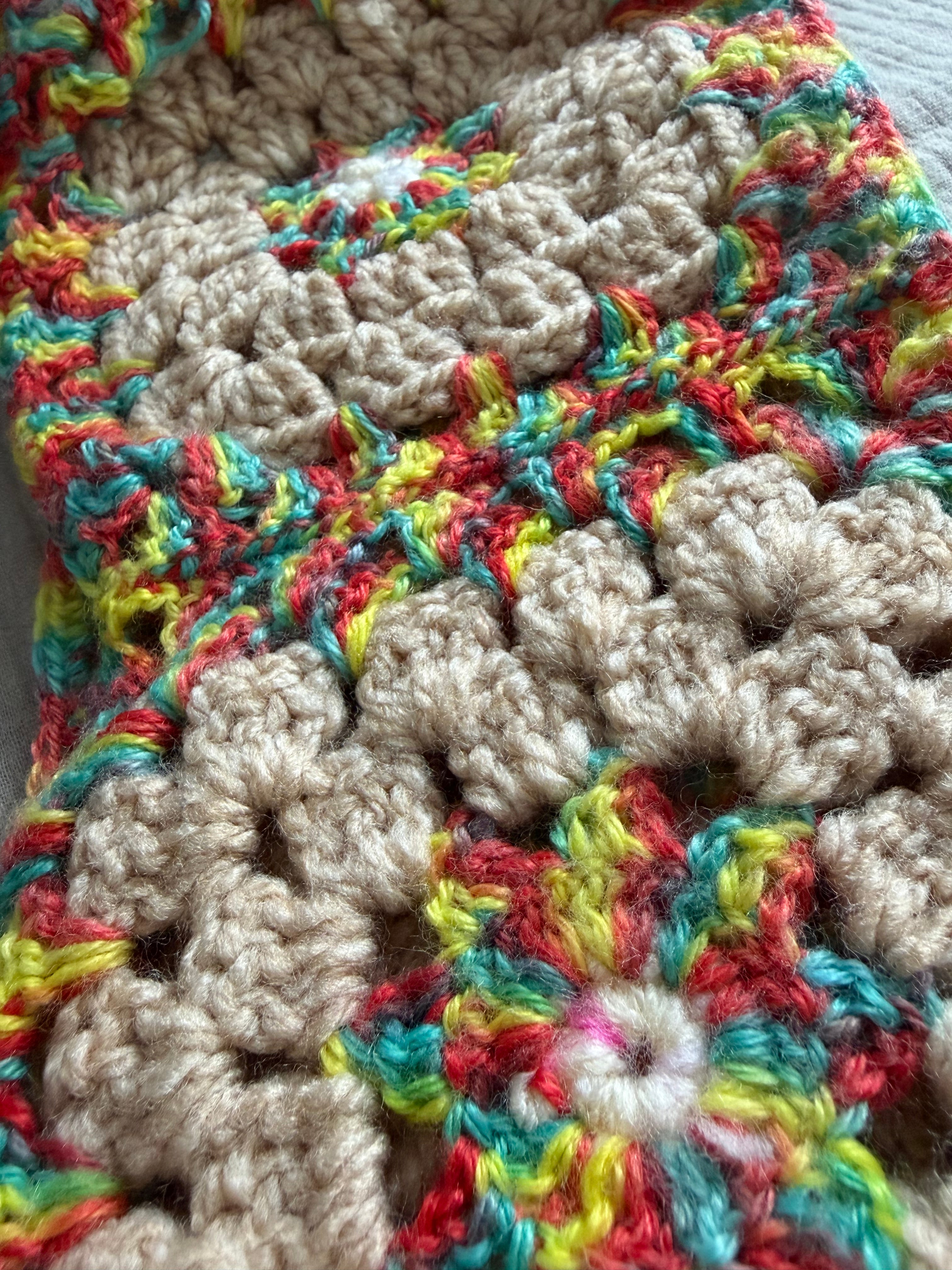 Stirnband Farbenfrohe Blütenzeit