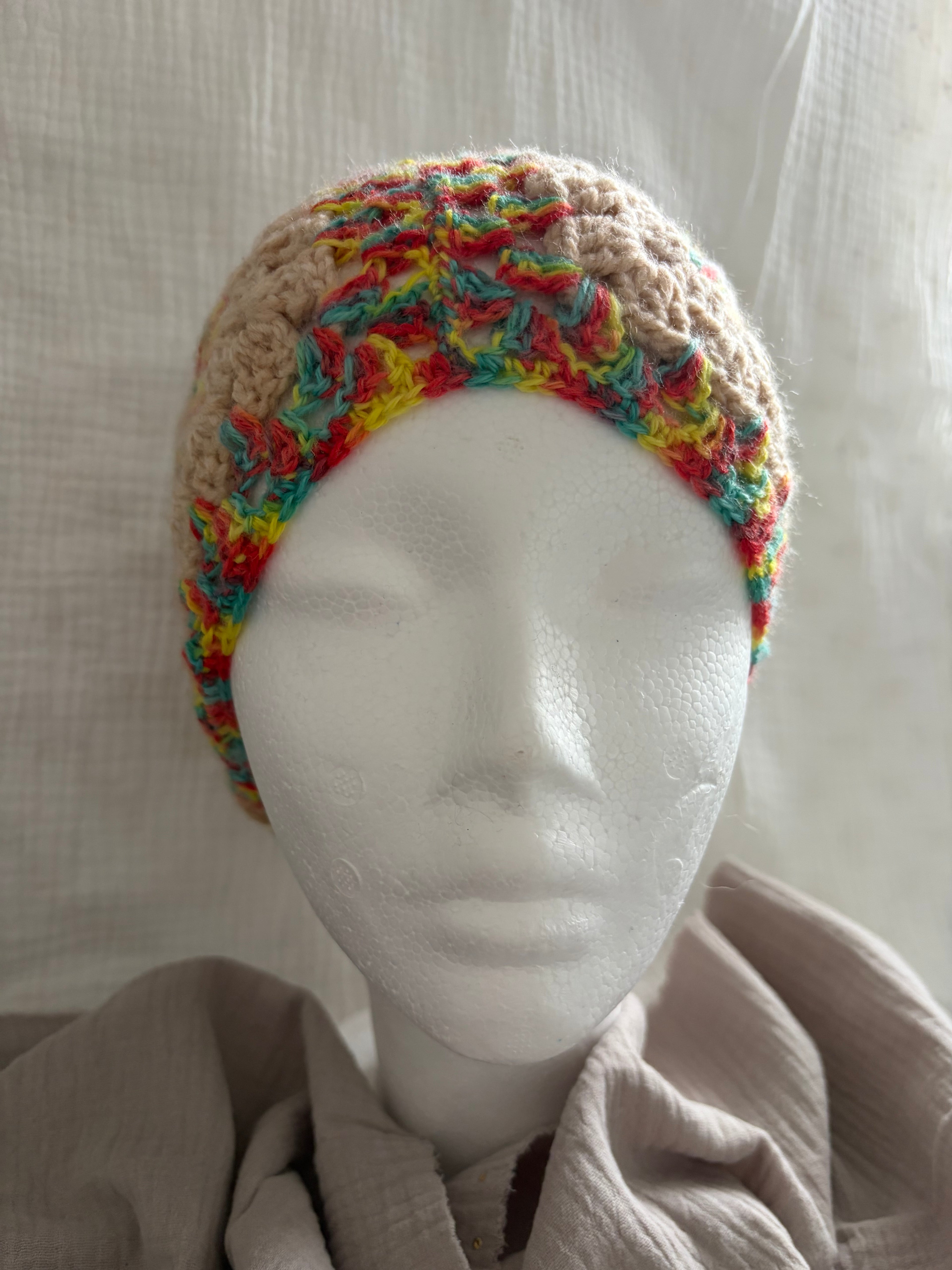 Stirnband Farbenfrohe Blütenzeit