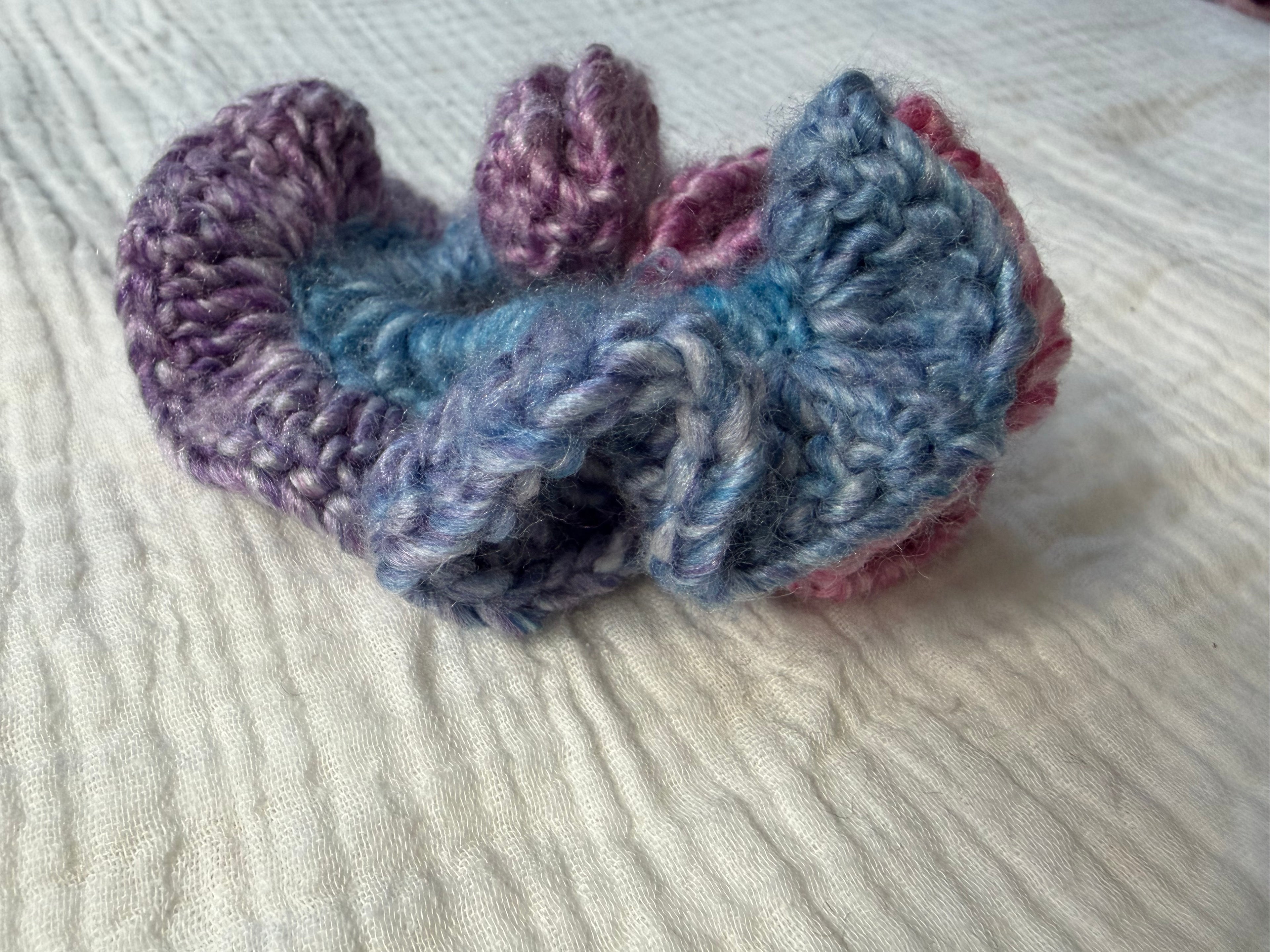 Scrunchie Lavender Sky