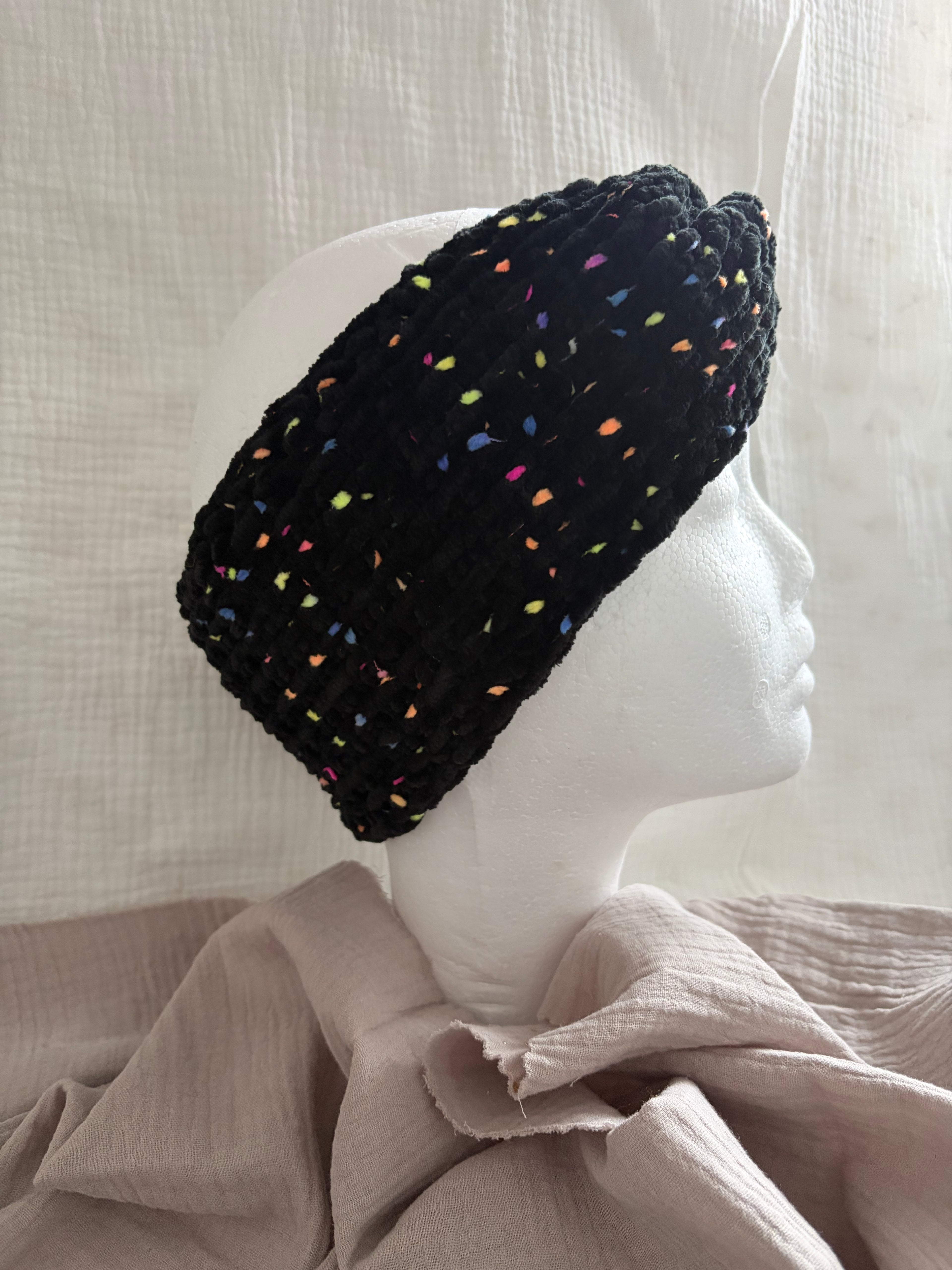 Stirnband Nachthimmel Konfetti