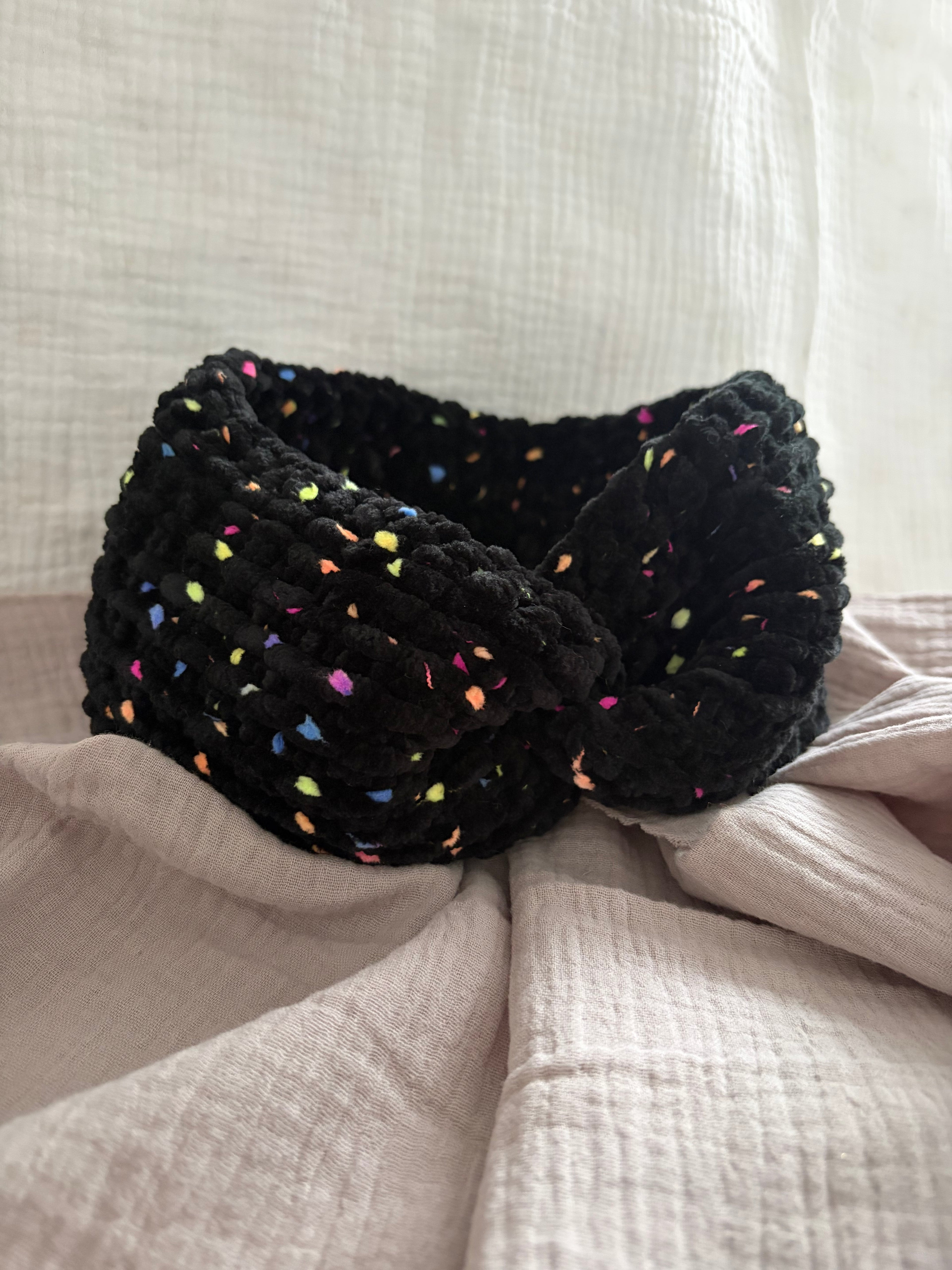 Stirnband Nachthimmel Konfetti