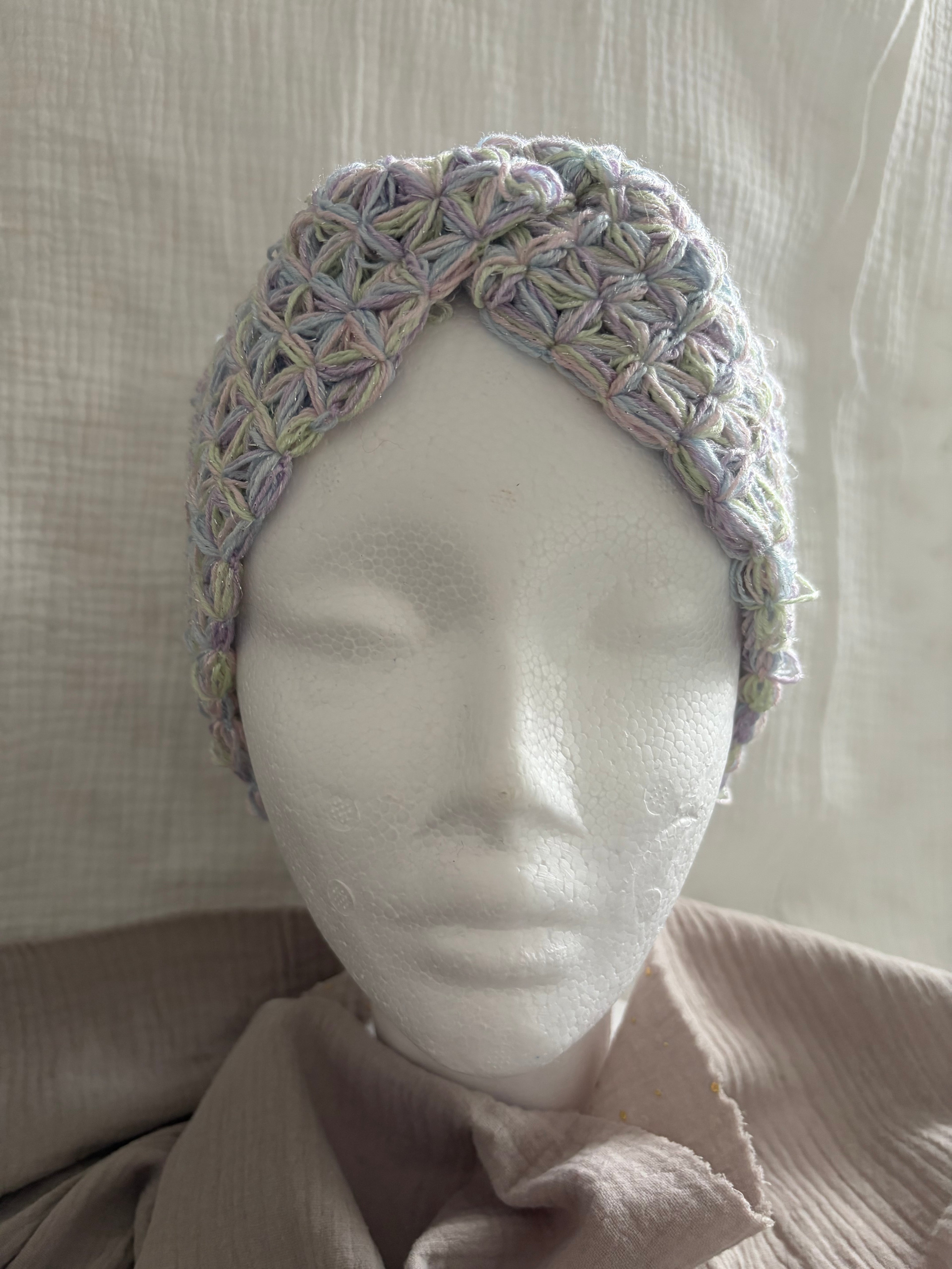 Stirnband Pastelblüte