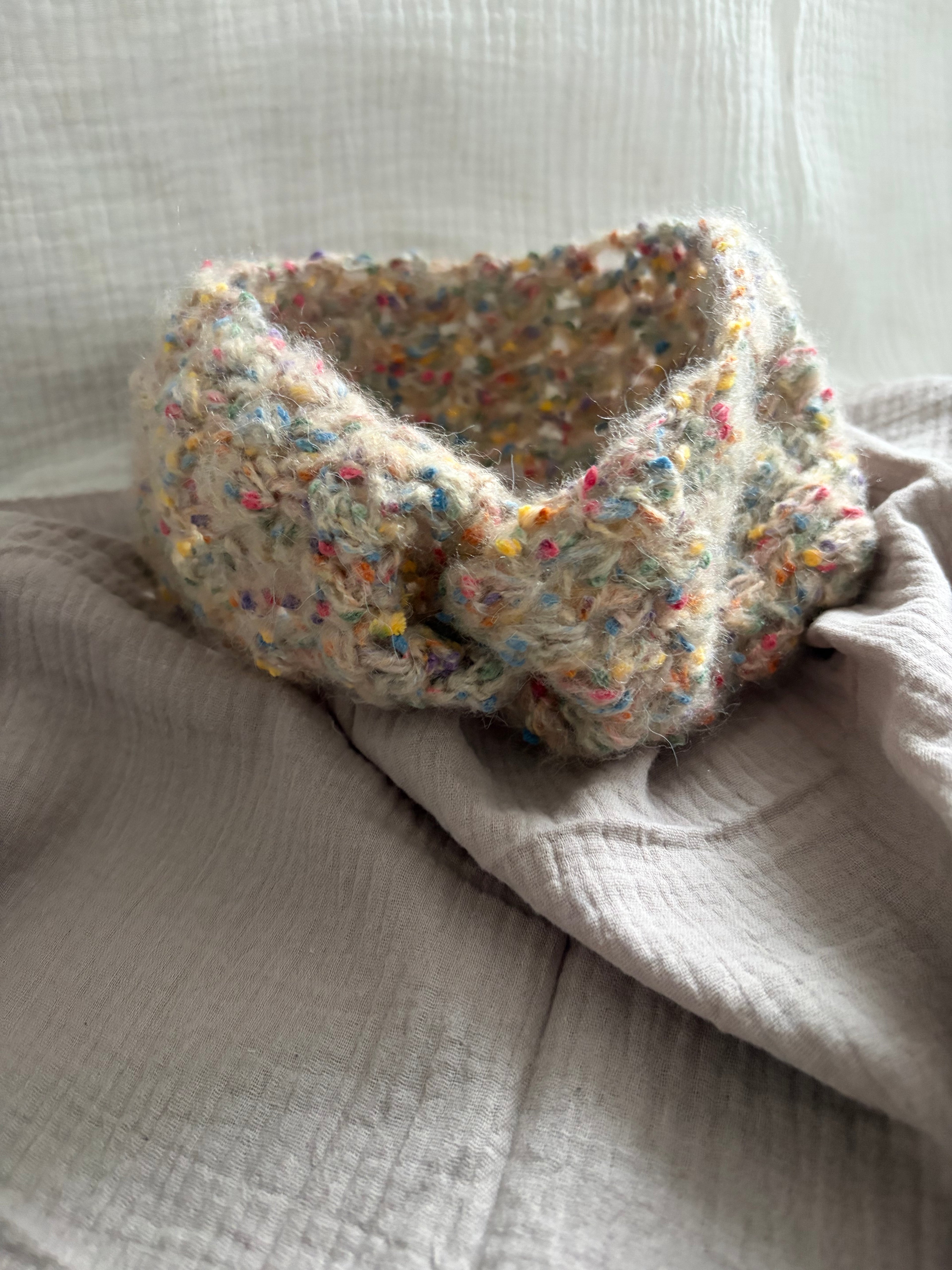 Stirnband Farbkonfetti