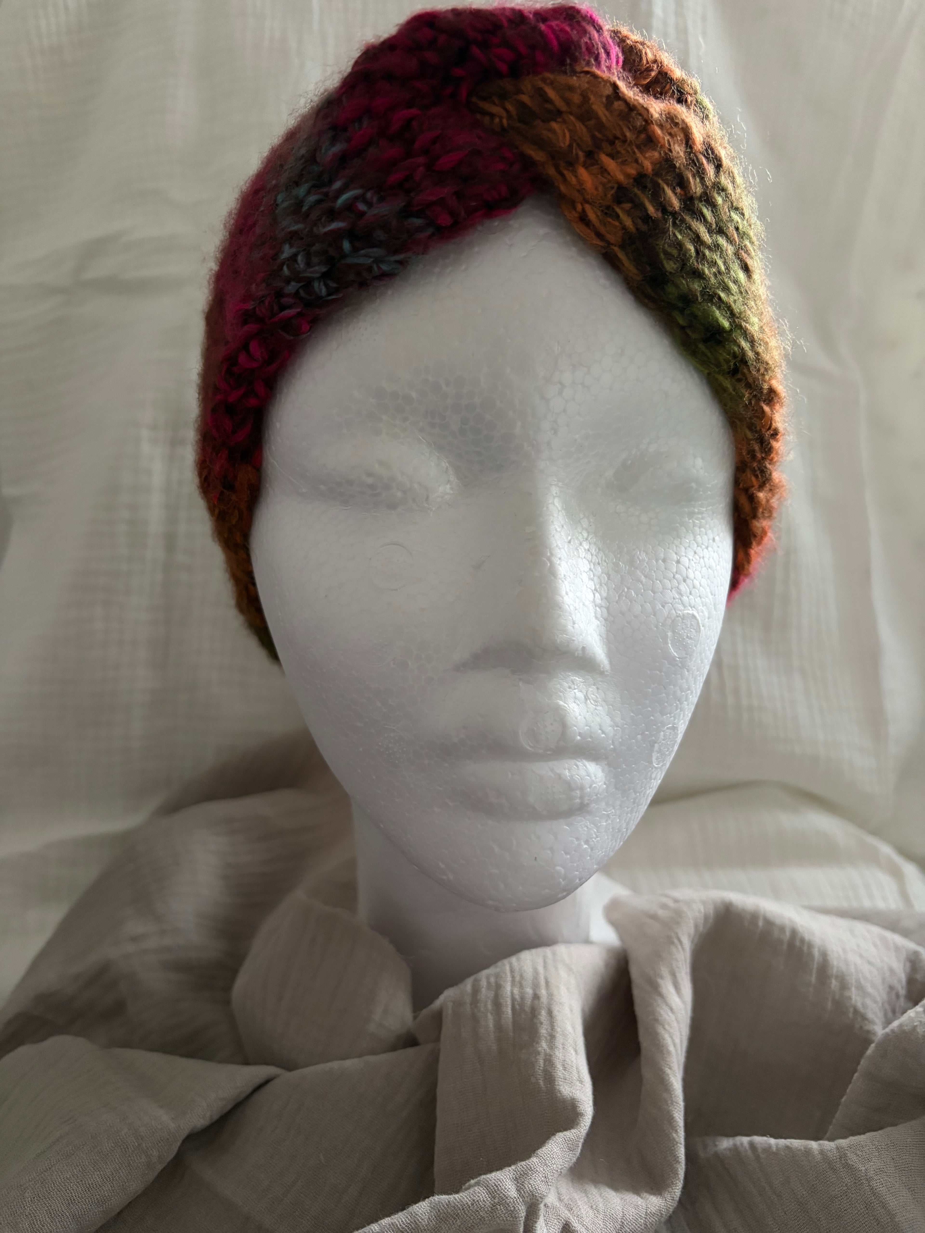 Stirnband Herbstlaub