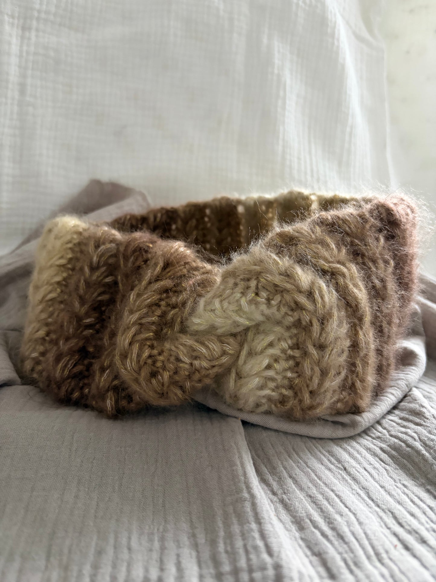 Stirnband Wüstensand