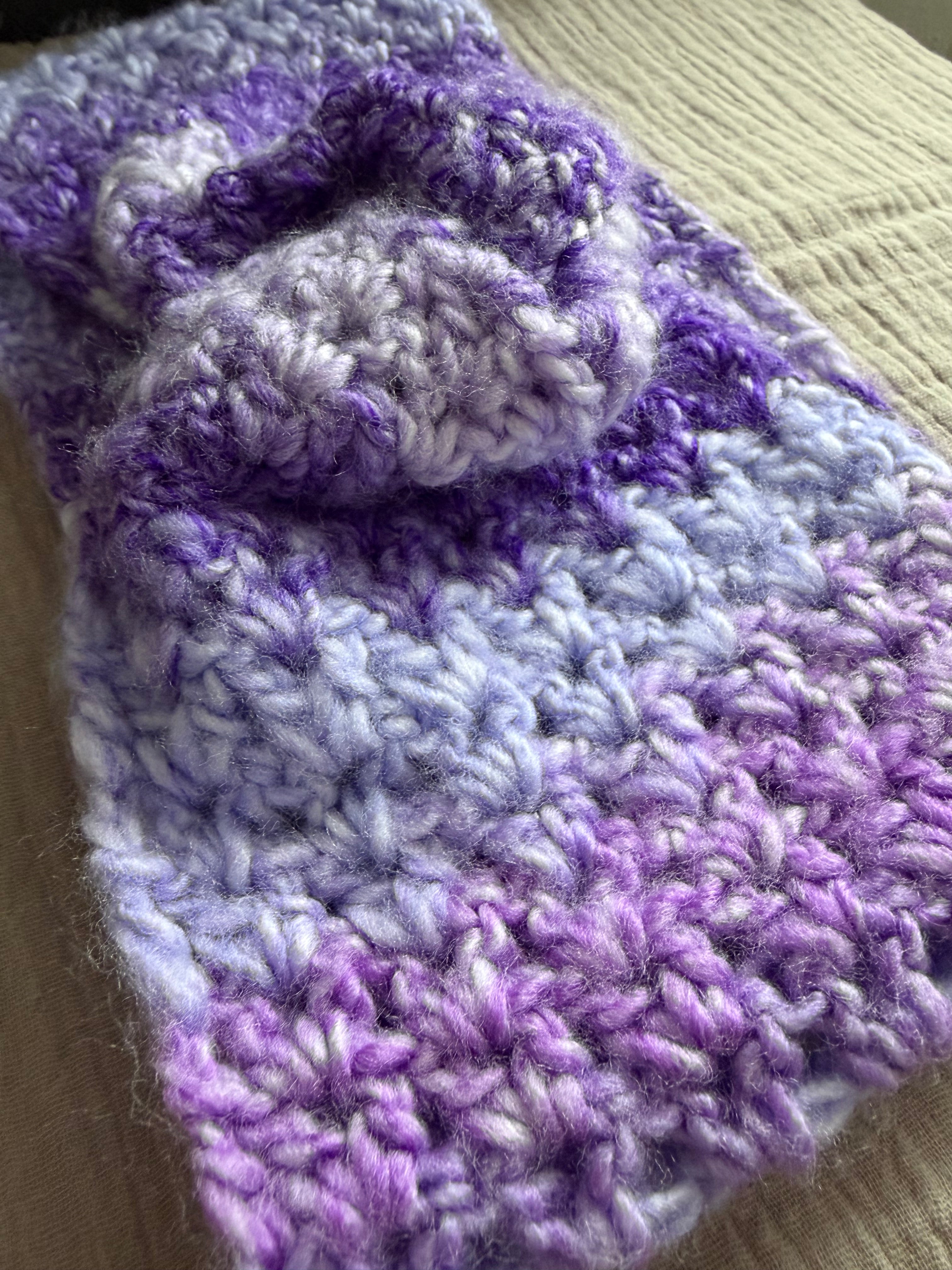 Stirnband Lavendeltraum