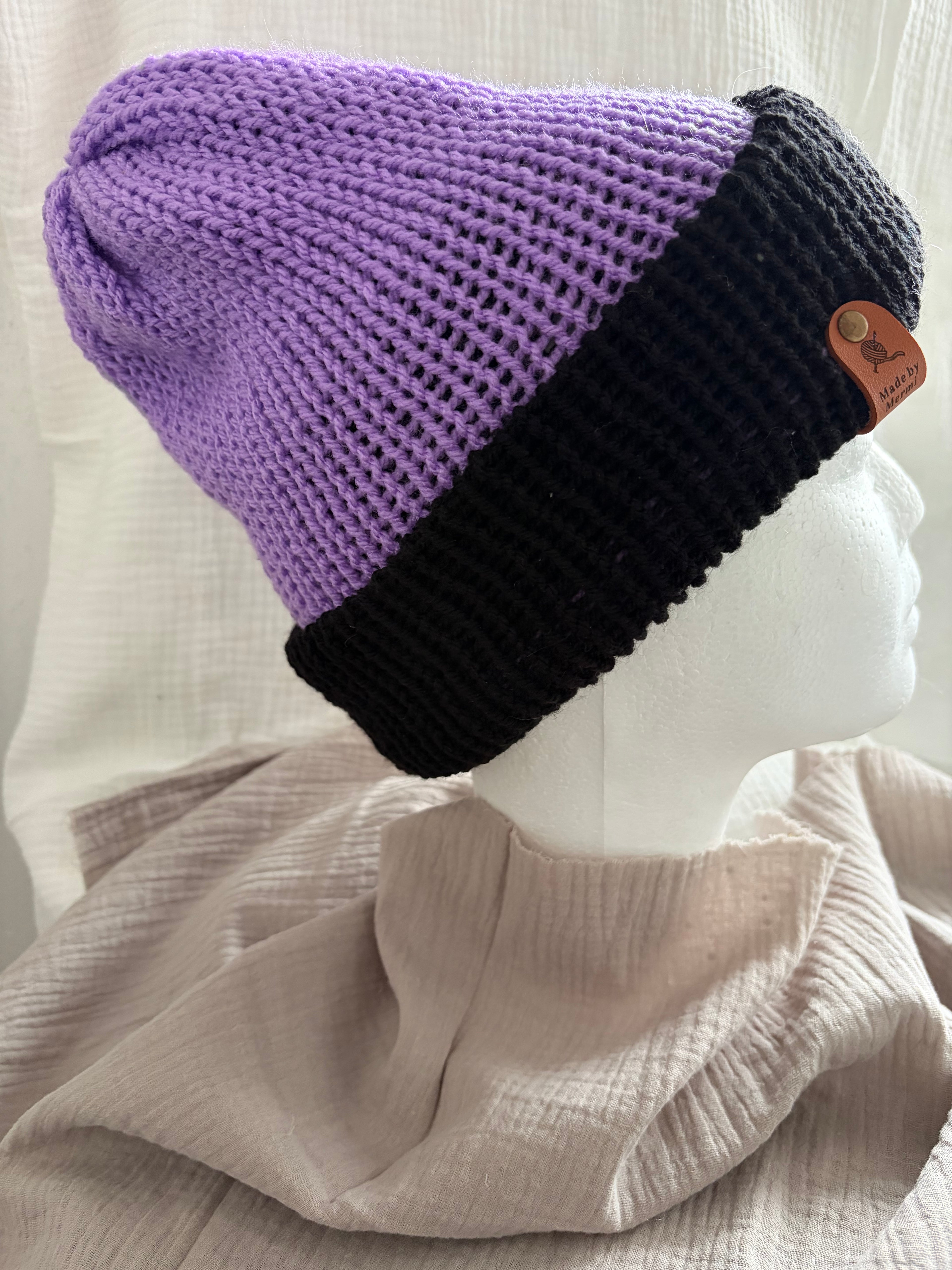 Mütze Violetter Abend