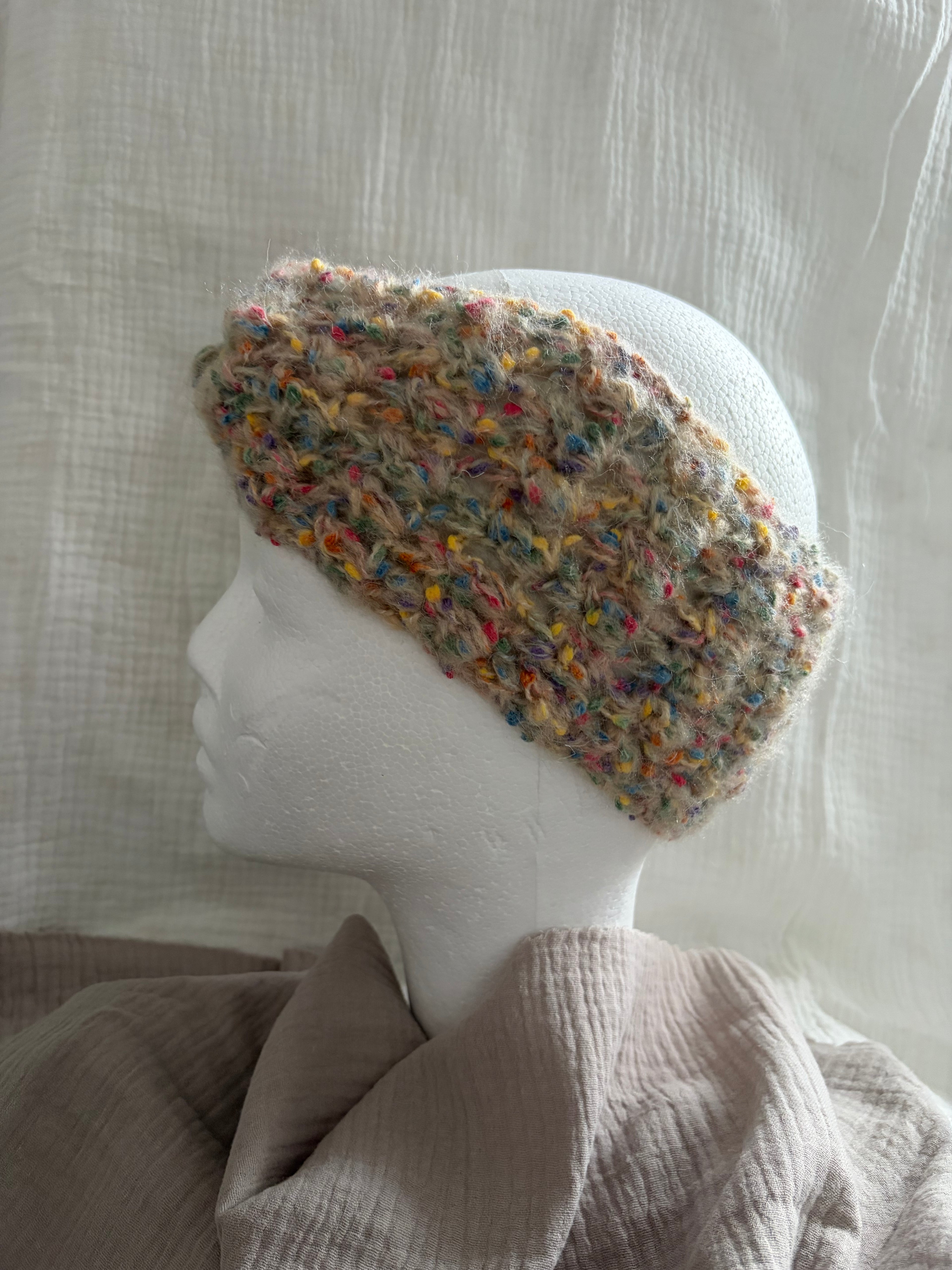 Stirnband Farbkonfetti