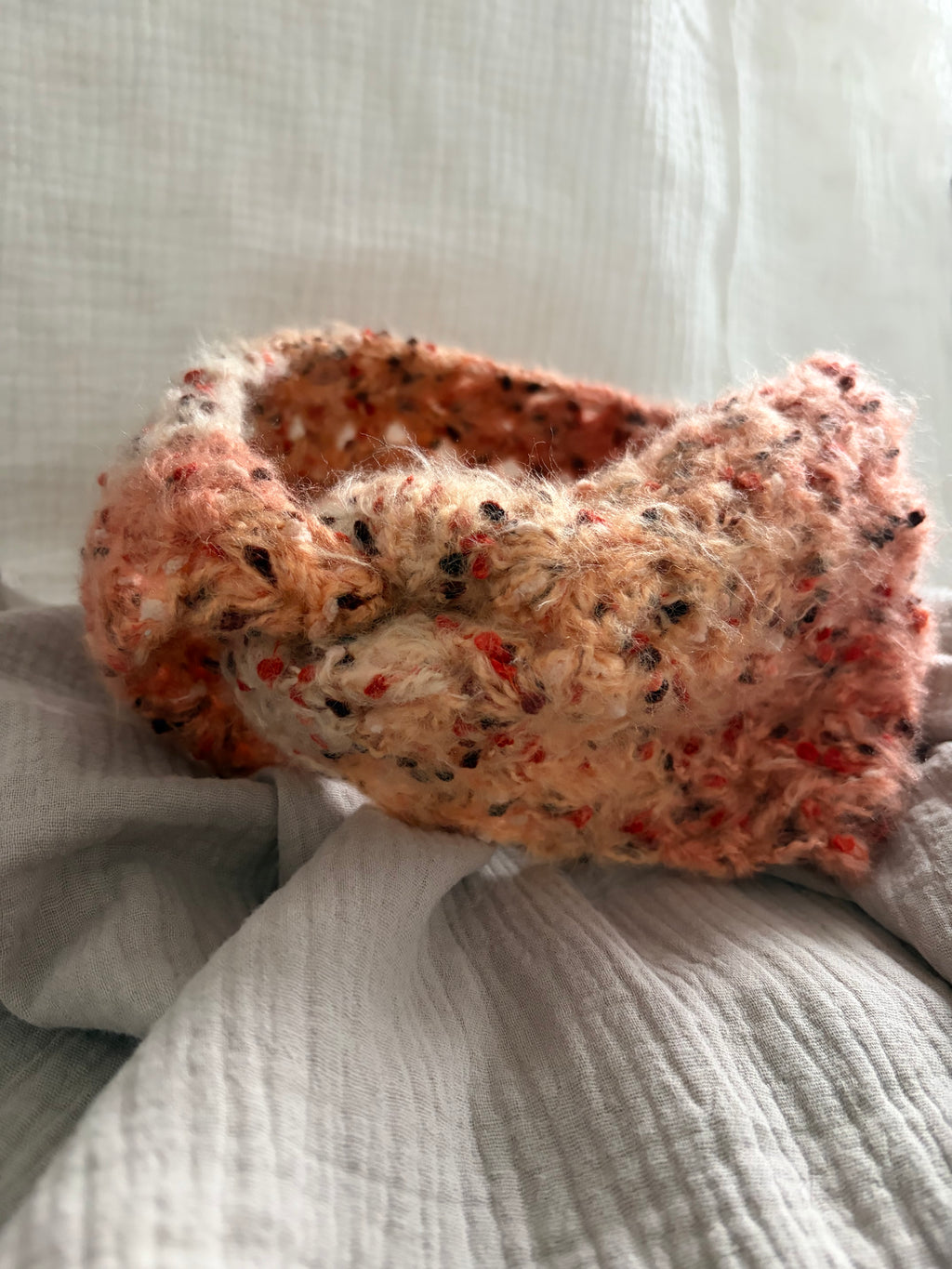 Stirnband Kupferflaum