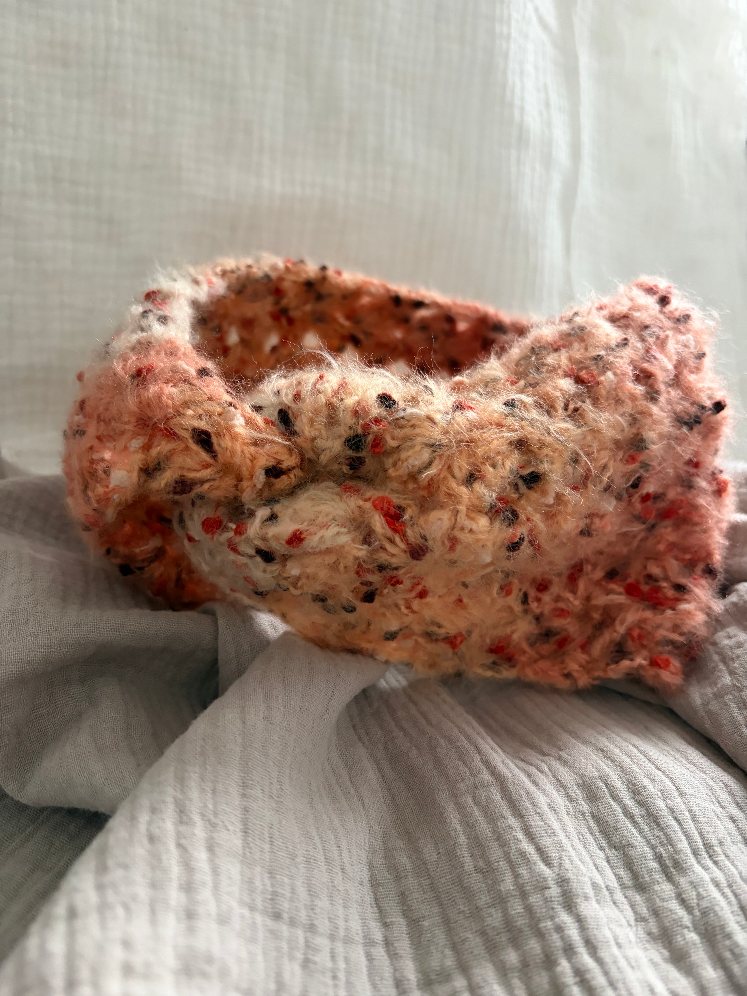 Stirnband Kupferflaum