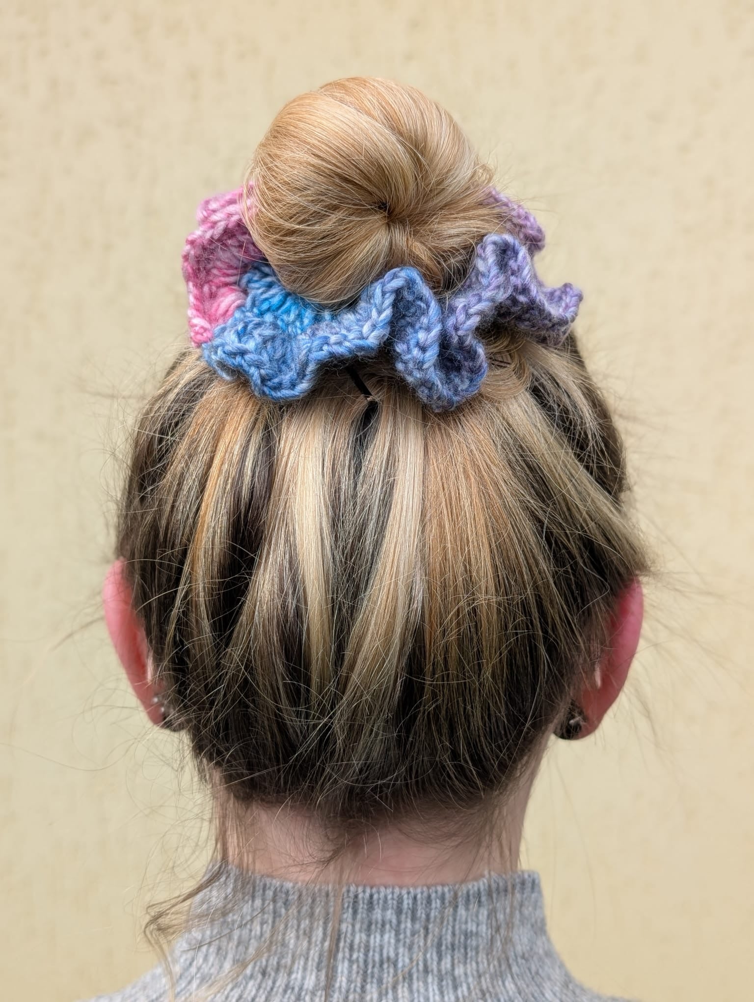 Scrunchie Lavender Sky