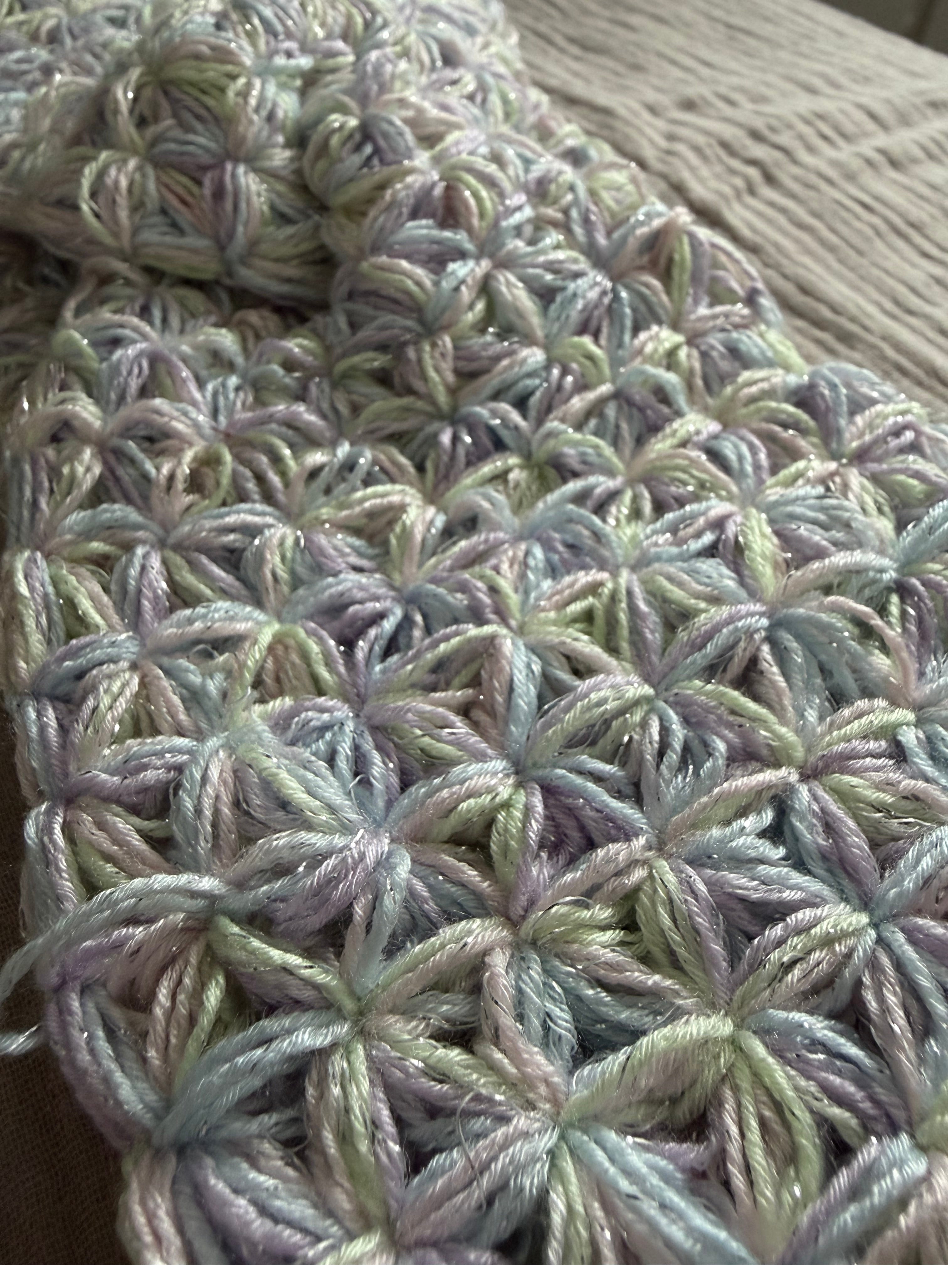 Stirnband Pastelblüte